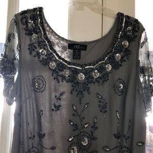 Midnight Velvet king mother of the bride dress